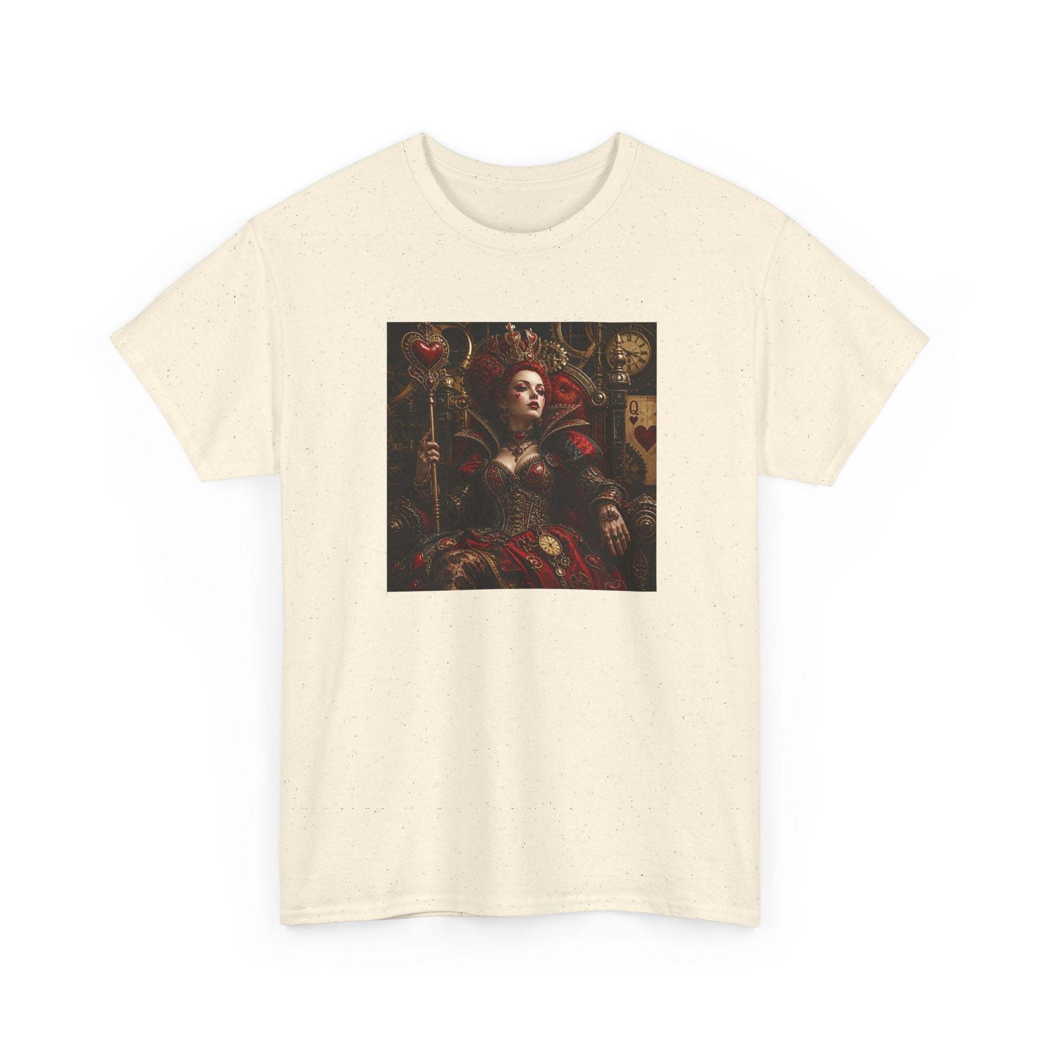 Gothic - Steampunk Queen Art Tee - Dark Renaissance Portrait T-Shirt