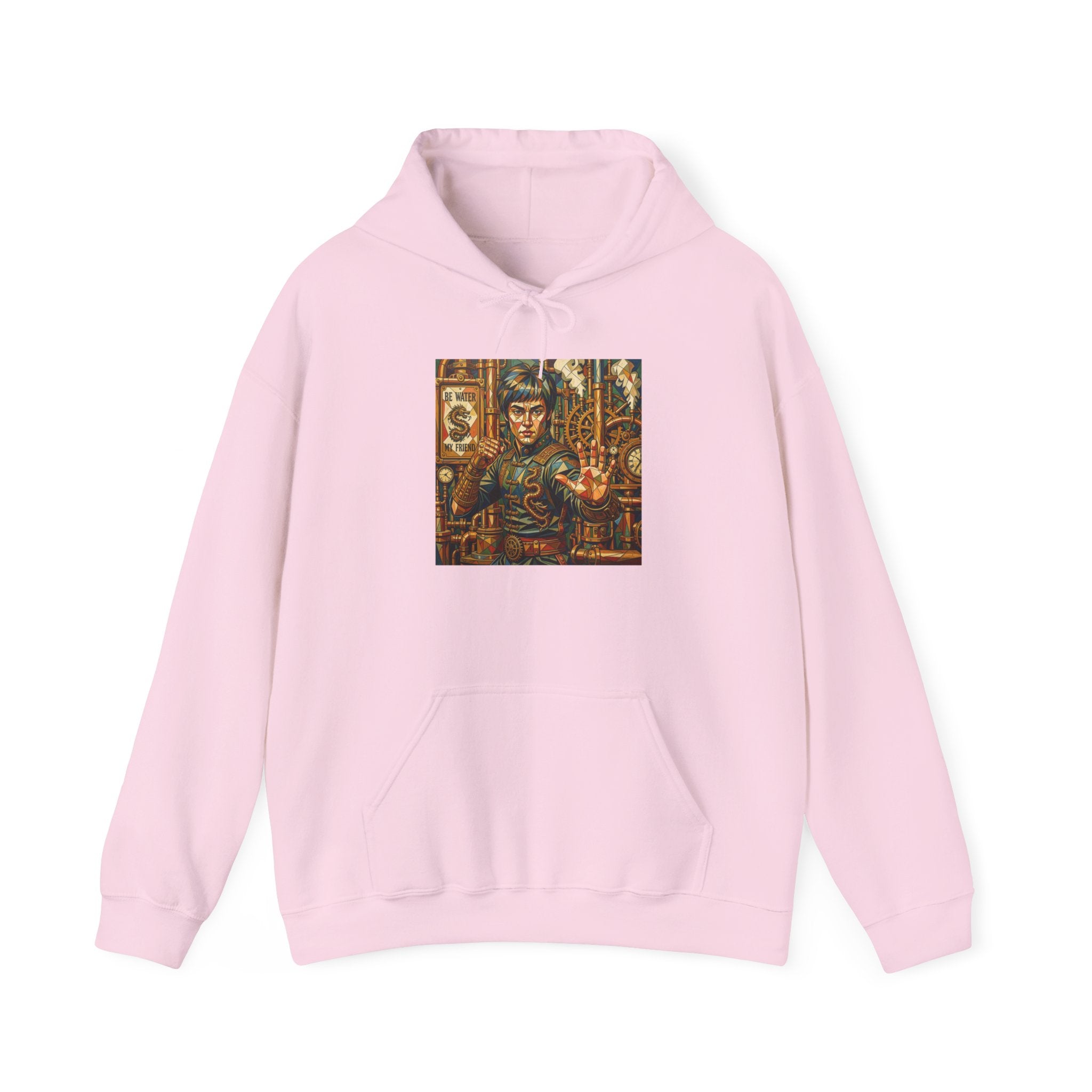 Hoodie —Steampunk Bruce Lee Artwork Hooded Sweatshirt