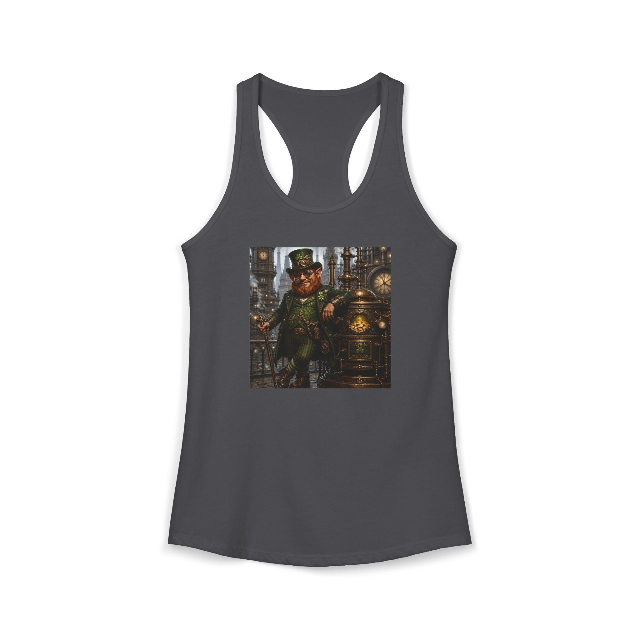 Women's Ideal Racerback Tank - Steampunk Art