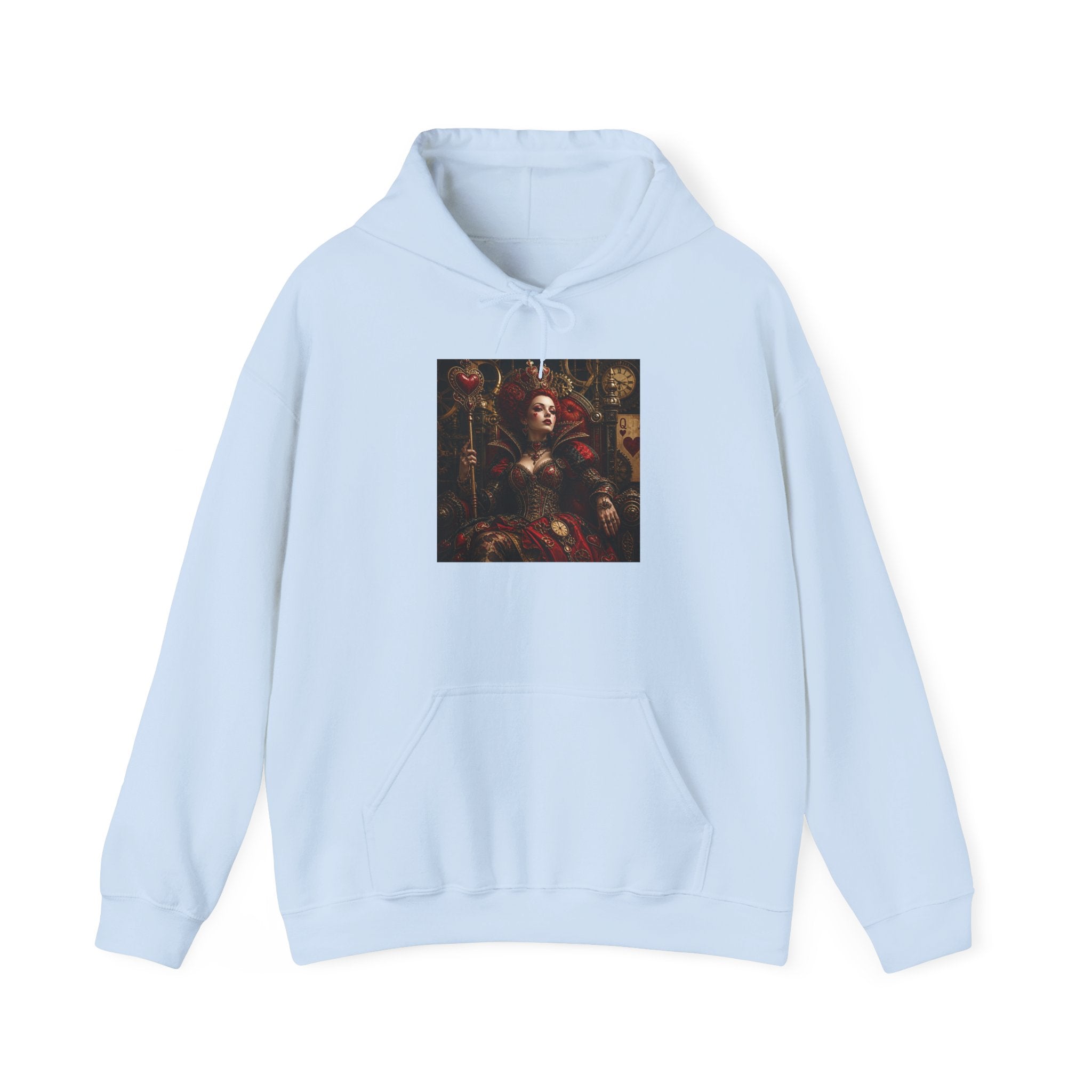 Medieval Steampunk Noble Portrait Hoodie — Vintage Renaissance Art Pullover